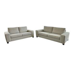 New Arrivals Furniture: Boston 3+2.5 Seater - NZ Made - Balta Sand Fabric