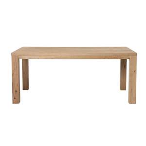 Florence 180x90cm Extension Dining Table - Natural Wild Oak/Wild Oak Veneer