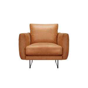 Gatsby Occasional Chair - Urban Sofa - Ranch Tan Full Grain Leather
