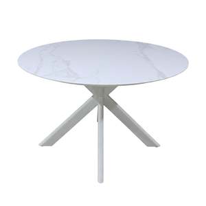 Madrid Round Outdoor Table - dia. 120cm - White