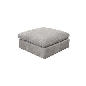 All Lounge Furniture: Hunter Modular Ottoman - Urban Sofa - Paris Flint Grey Fabric
