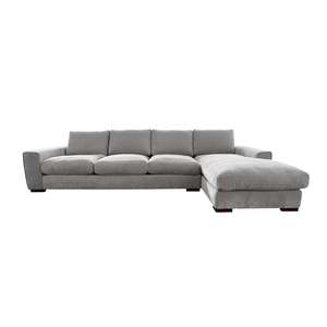 Morgan Sofa Chaise - 3 Seater LHF + CnrExtnChse RHF - Urban Sofa - Paris Flint Grey Fabric