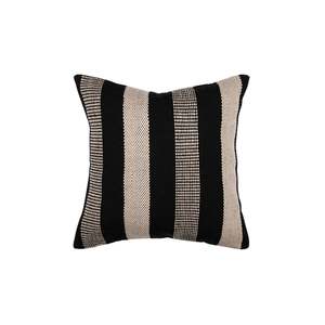 Indoor/Outdoor Cushion - Easton - Black/Taupe