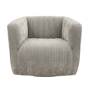 All Lounge Furniture: Marvy Chair with 360° Swivel Base - Urban Sofa - Paris Flint Grey