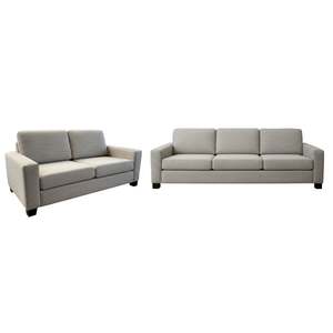 All Lounge Furniture: Stevo 4+2.75 Seater - NZ Made - Zepel Weave Wool Fabric