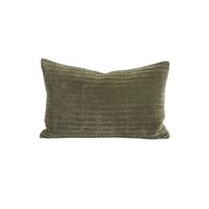 New Arrivals Accessories: Cushion - Turner with Feather Inner - Thyme