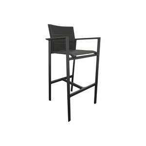 Outdoor Sale: Bremen Outdoor Bar Chair - Charcoal