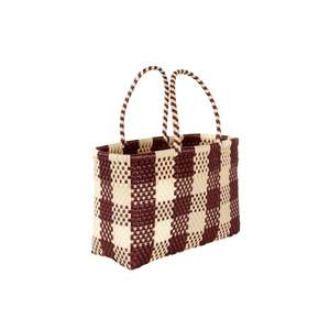 Accessories1: Grazia Basket - Bordeaux - Small
