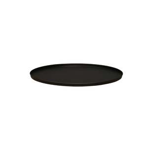 Round Ottoman Tray - Black