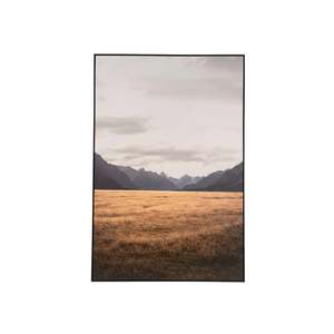 Sale Accessories: Wall Art - Alpine Valleys - Canvas w Black Frame - 800x1200mm