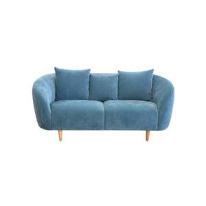 Dove 2 Seater - Urban Sofa - Paris Aqua Fabric