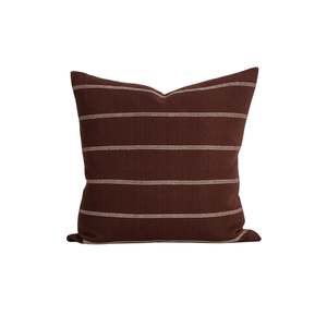 Cushion - Juno With Feather Inner - Mulberry