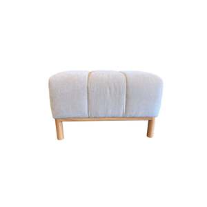All Lounge Furniture: Terni Footstool - Urban Sofa - Paris Whitecap Fabric