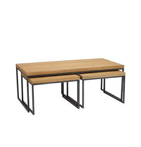 Calia Oak Nesting Coffee Tables