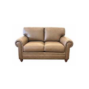Galloway 2 Seater Sofa - Urban Sofa - RWB Brown Full Grain Leather