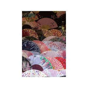 Glass Wall Art -  Fan Tale