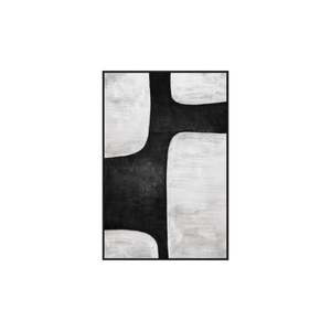 Wall Art -  Rockwall - Canvas w Black Frame - 80x120cm