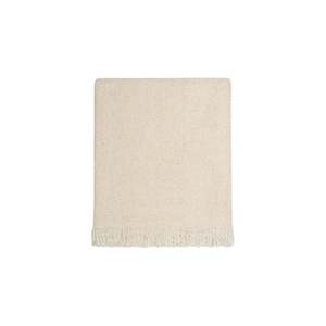 Throw - Lily - Cotton Blend - Ivory