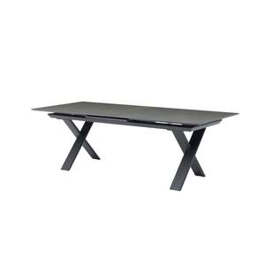 Miami Outdoor Extension Table 180/240x100 - Charcoal Frame