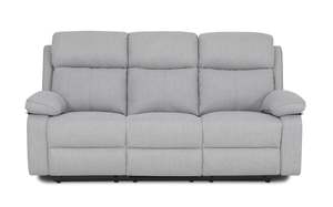 Lounges Sofas: Bailey Fabric 3 Seat Recliner