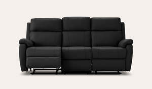 3 Seat: Harbour Leather 3 Seat Recliner