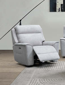 Archie Fabric Seat Electric Recliner