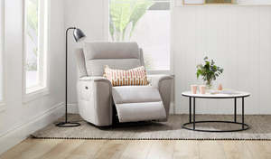 Archie Fabric Recliner 1/2/3 Seat Suite - Grey