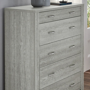 Bedroom Suites: Empire Tallboy (Rustic Ash)