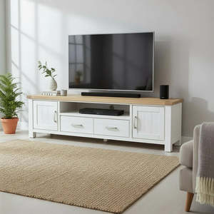 Dining Living: Sicily Large 2 Door TV Unit