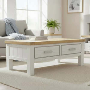 Dining Living: Sicily Coffee Table 2 Drawer