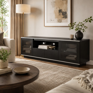 Titan TV Unit Black