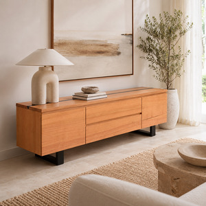 Tv Units: Katania 2Door 2Drw TV Unit 2m
