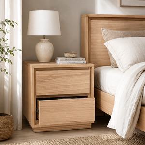 Dallas 2Drw Bedside Table