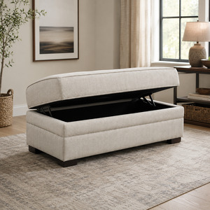 George Fabric Ottoman
