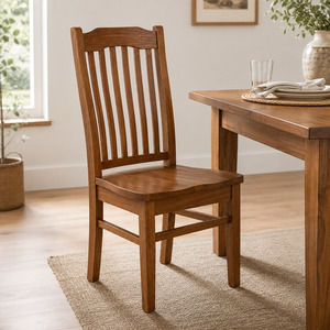 Nicholson Wooden Dining Chair (Walnut)