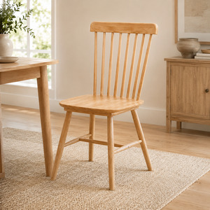 Paris Wooden Dining Chair (Brown)