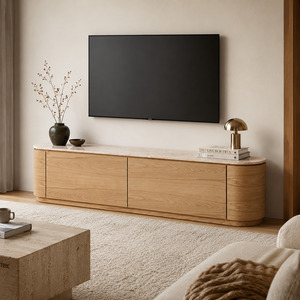 Akita TV Unit (Natural Oak)