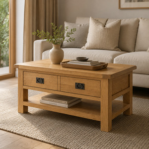 Dining Living: Salisbury Large Coffee Table with 1 Large Drawer