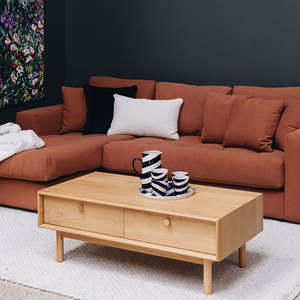 Rotterdam Coffee Table with Drawers