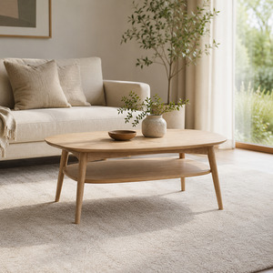 Oslo Coffee Table with Shelf