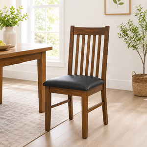 California Solid Wood Dining Chair - Rustic Nutmeg