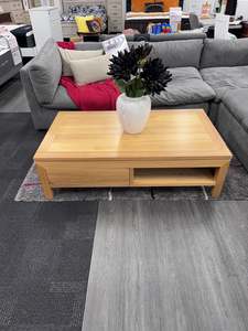 Zac Large Coffee Table - Oak