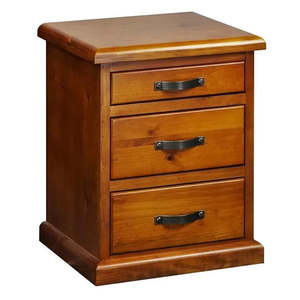 Jamaica Bedside 3 Drawer