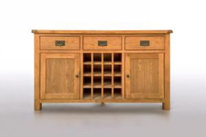 Buffet: Oakville Buffet with Wine Rack