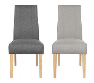 Norway Dining Chair Dark Grey/Smoke Grey