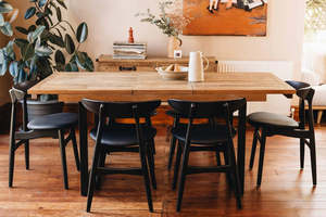 Woodenforge Extension Dining Table 1.4/1.8