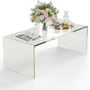 Coffee Table: Shadow Glass Coffee Table