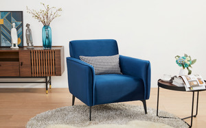 Lounge: Belle Armchair (Royal Blue)