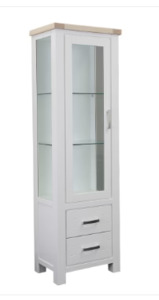 Sicily Narrow Display Unit (Left Opening)