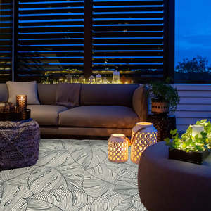 Emilia Leaf Outdoor Rug